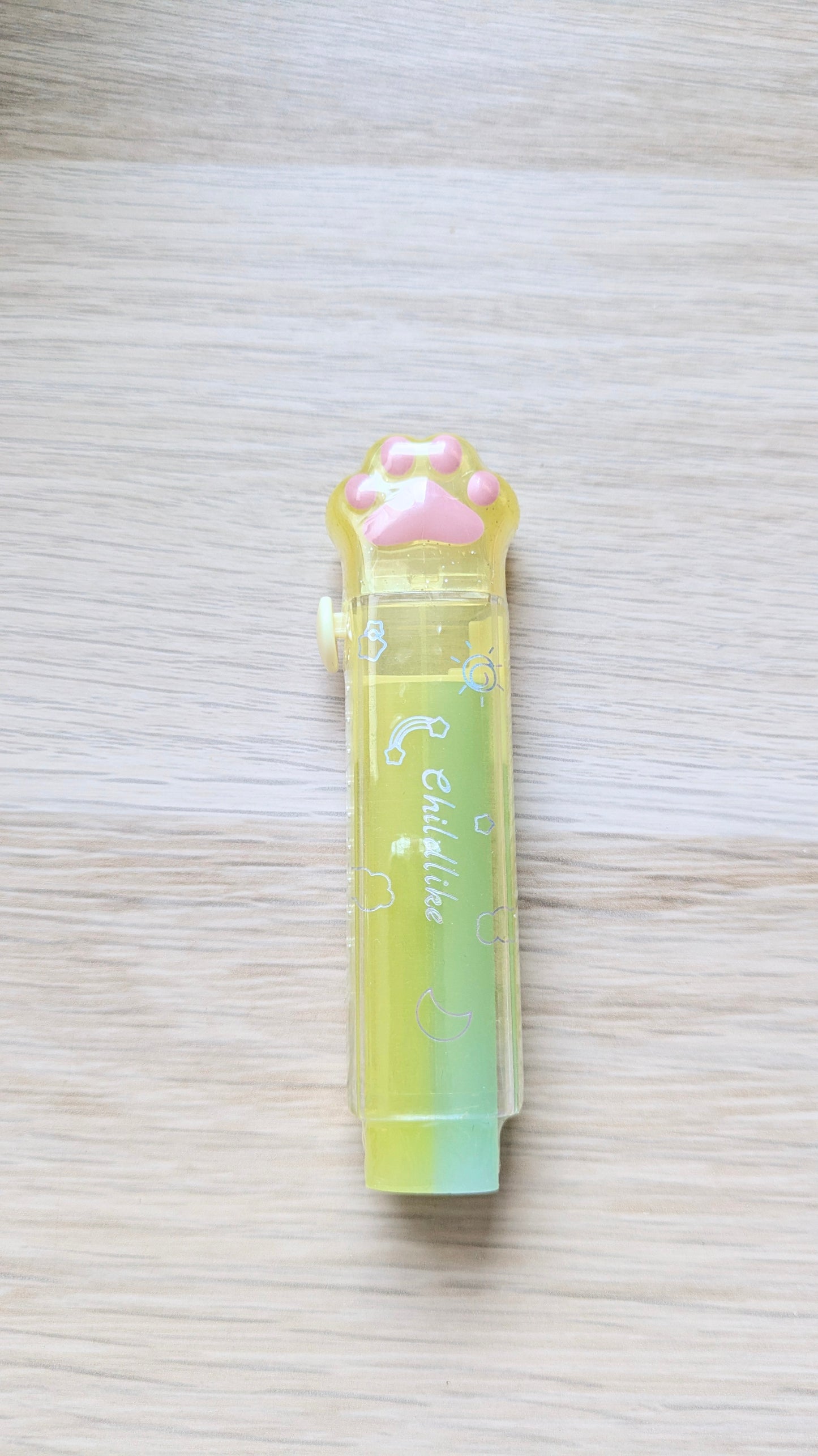 Gomme bicolore