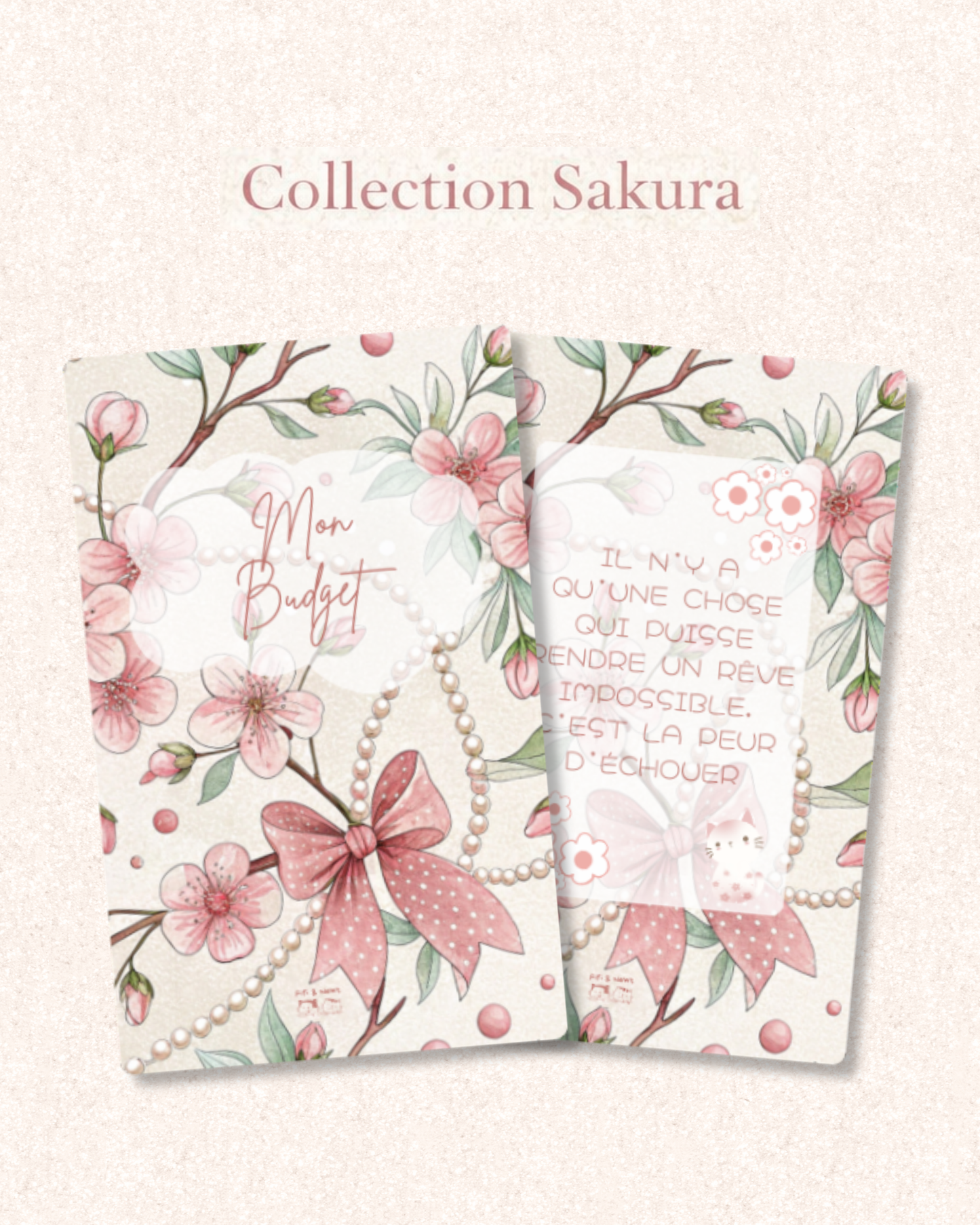 Collection Sakura 🌸 - page de garde