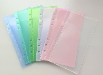 Pochette pétales transparente A6