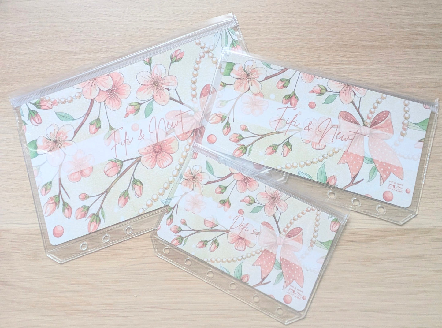 Pochette "clear" double