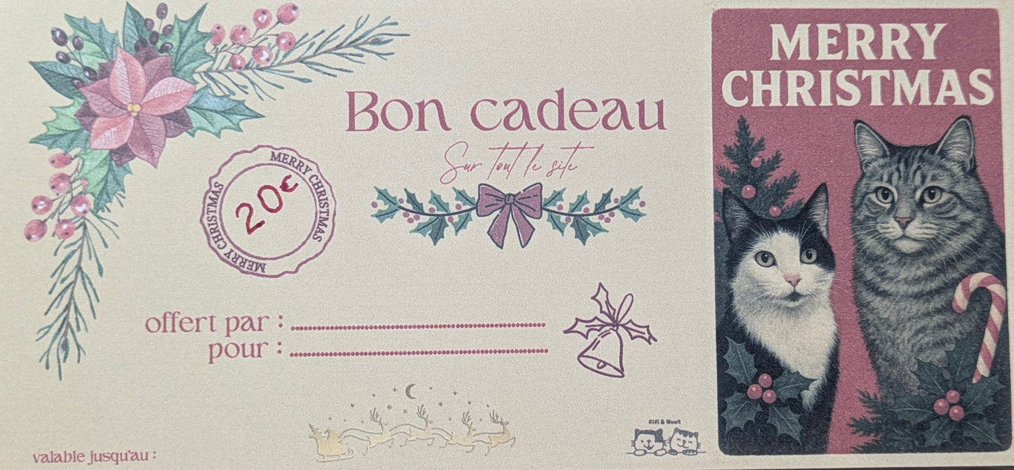 Noël - Bon cadeau