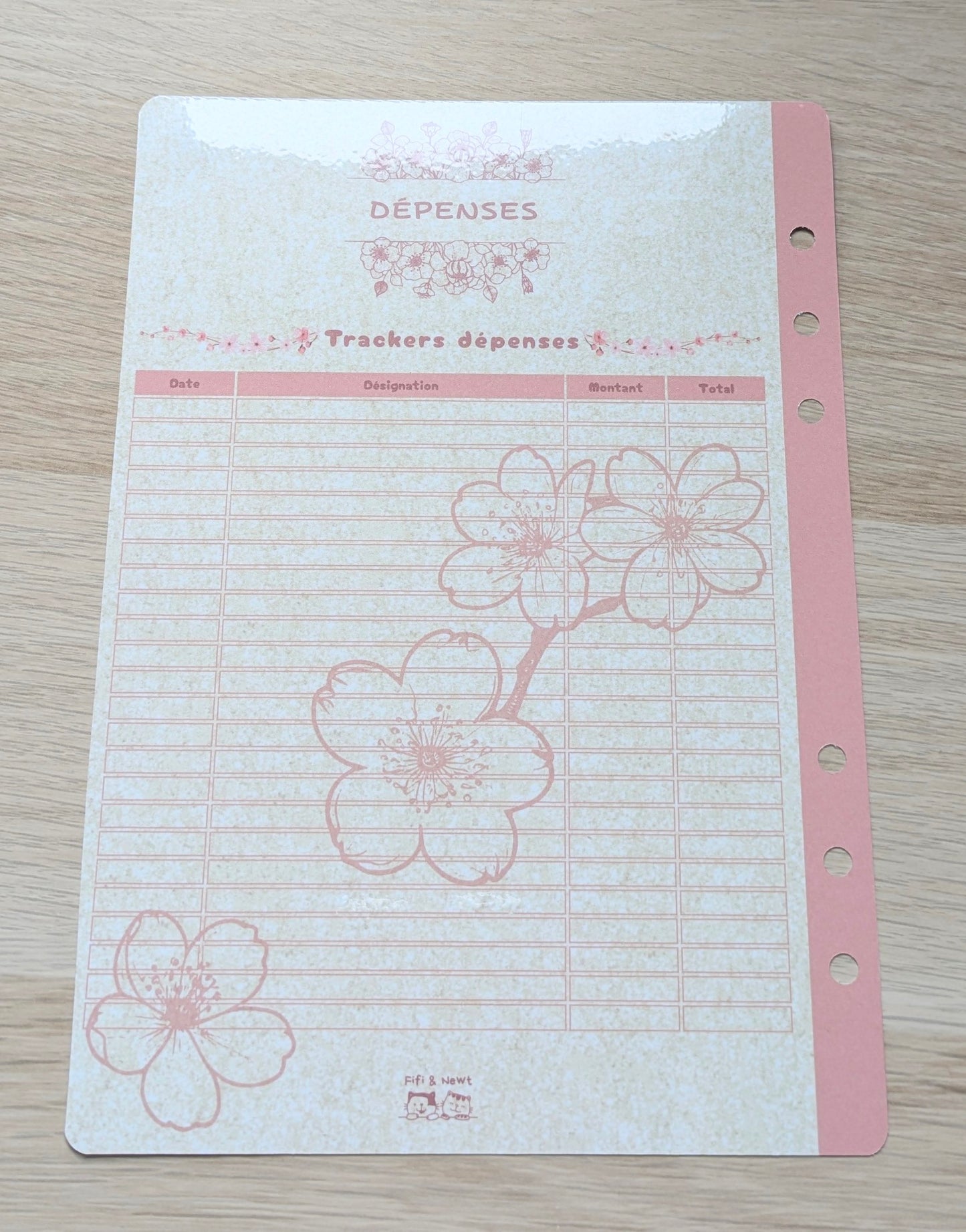 Collection Sakura 🌸 - Budget planner A5