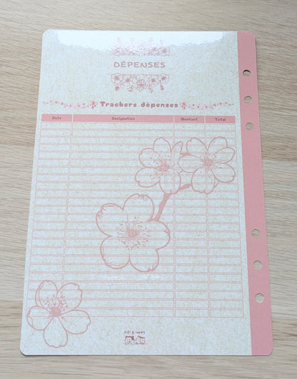 Collection Sakura 🌸 - Budget planner A5