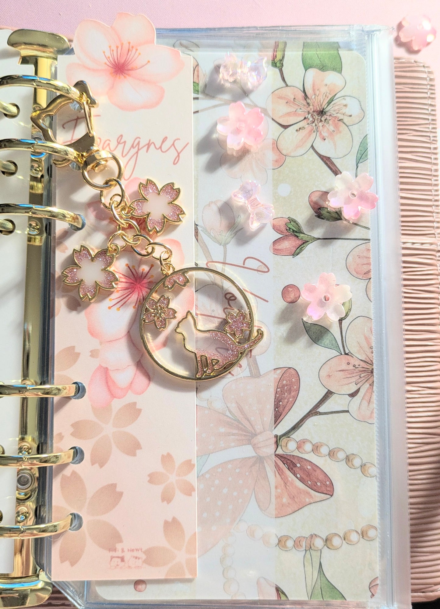 Collection Sakura 🌸 - Porte-clés kitty