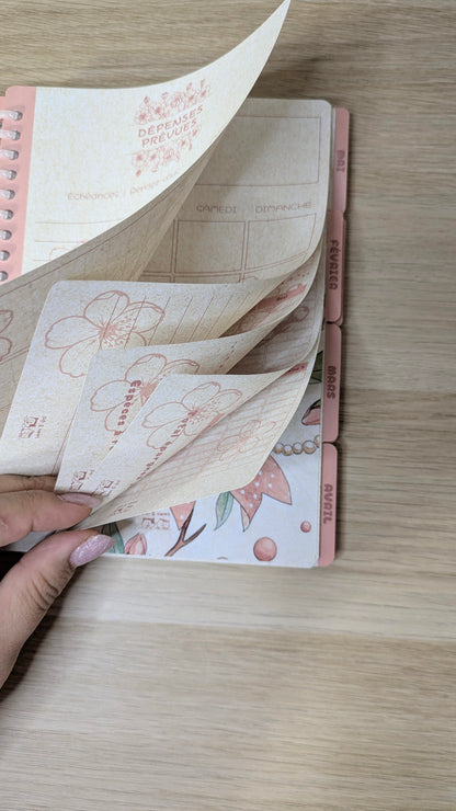 Collection Sakura 🌸 - Budget planner A5