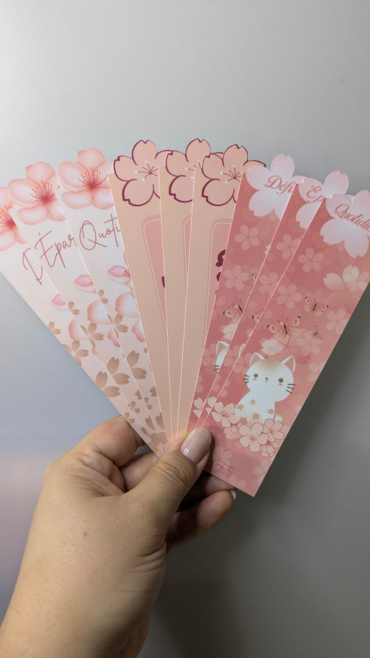 Collection Sakura - Lot 3 marque-pages