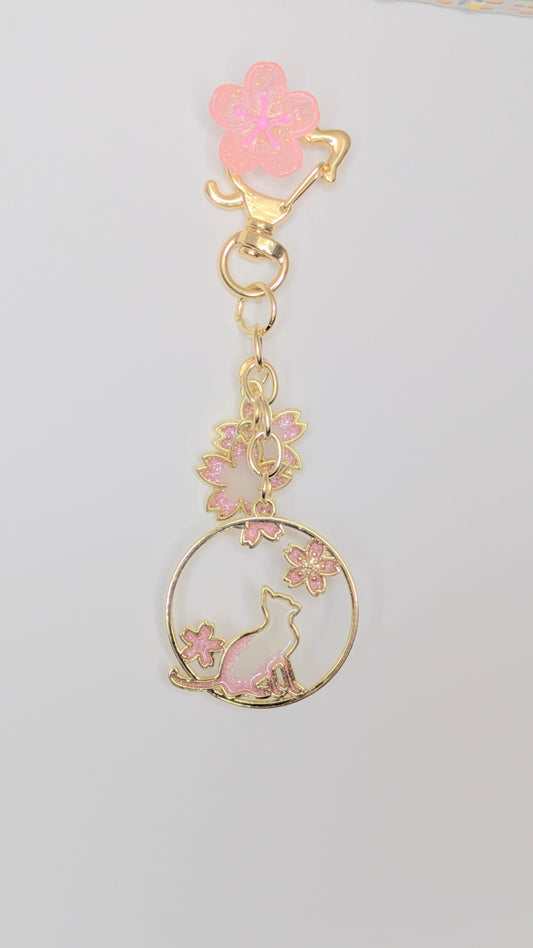 Collection Sakura 🌸 - Porte-clés kitty