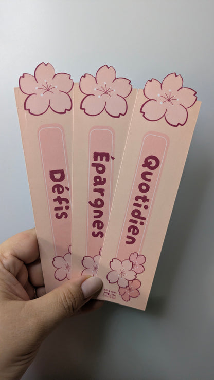 Collection Sakura - Lot 3 marque-pages