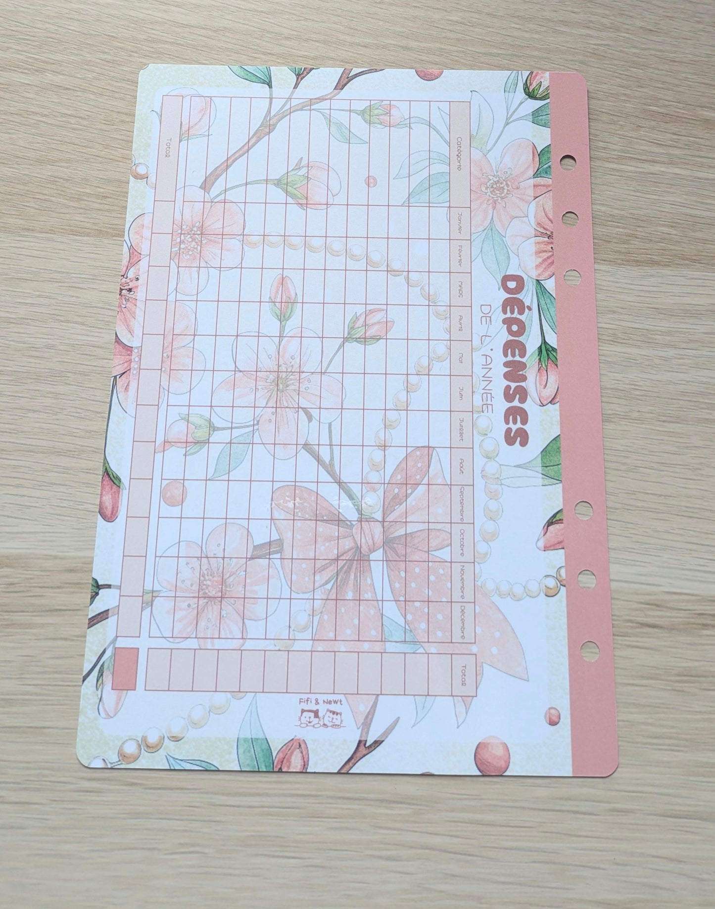 Collection Sakura 🌸 - Budget planner A5