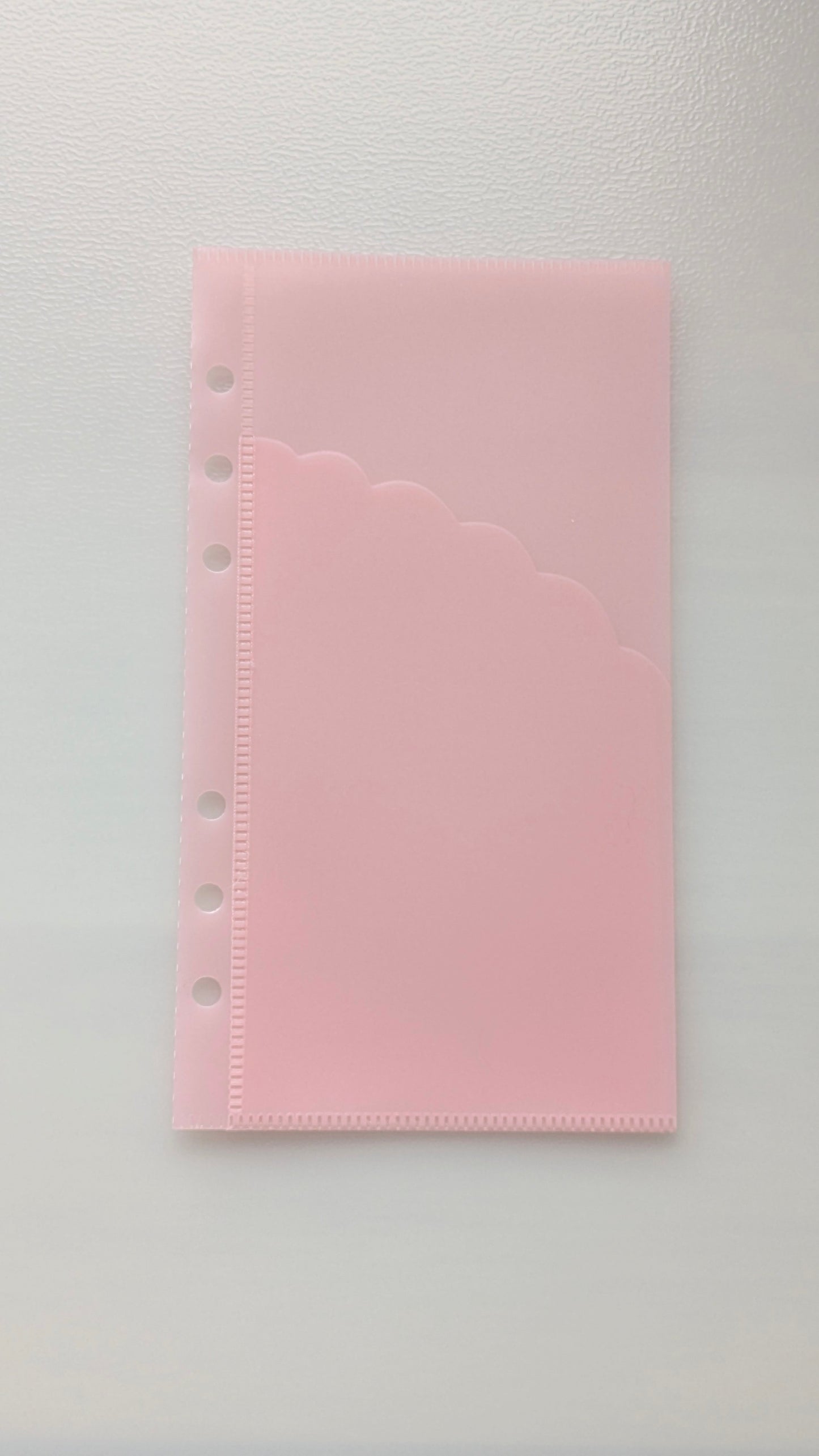 Pochette pétales transparente A6