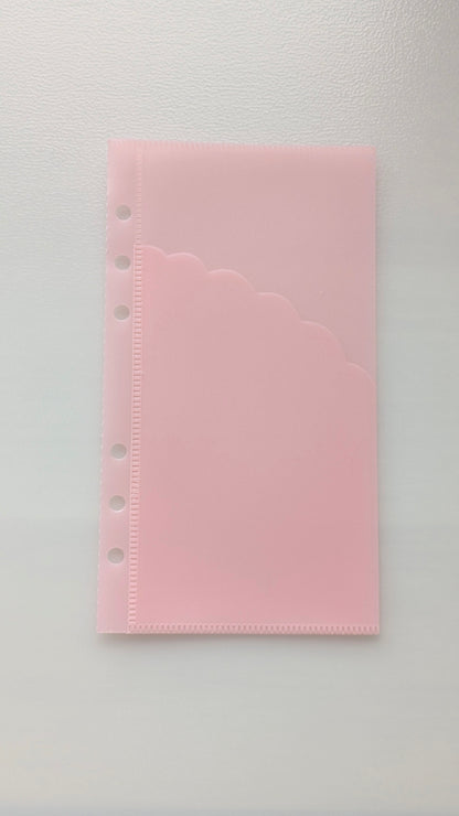 Pochette pétales transparente A6
