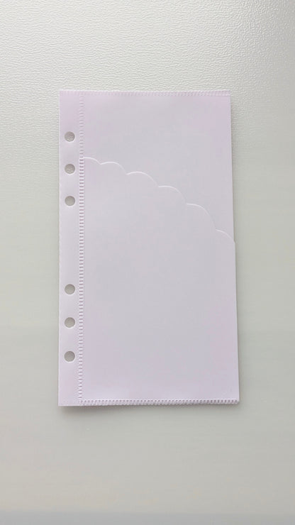 Pochette pétales mate A6