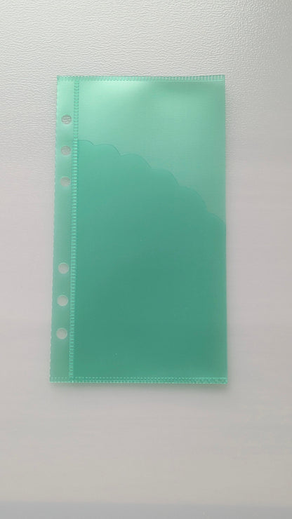 Pochette pétales transparente A6