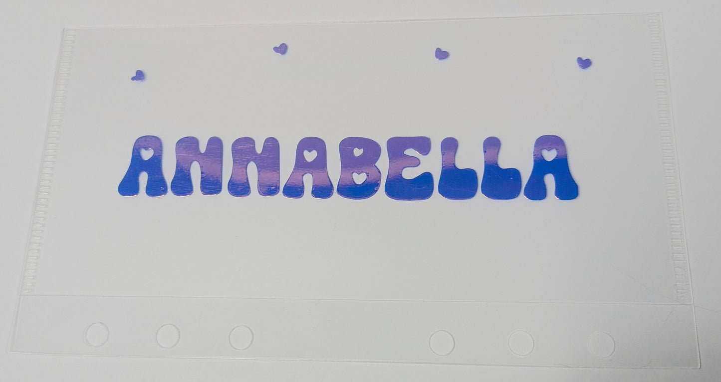 Pochette à personnaliser A6