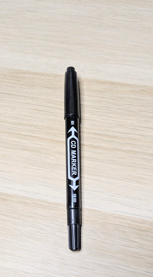 Feutre permanent double pointe