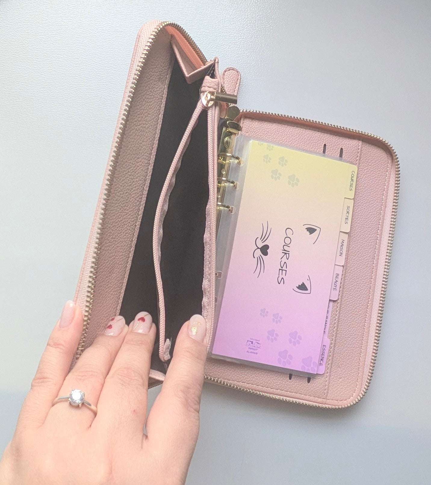 Classeur portefeuille A6