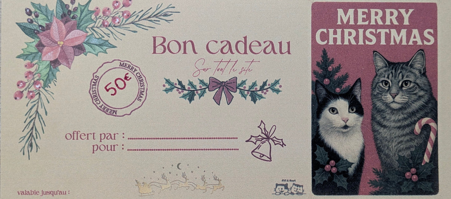 Noël - Bon cadeau